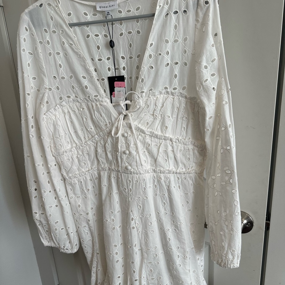 Gianni bini white dress